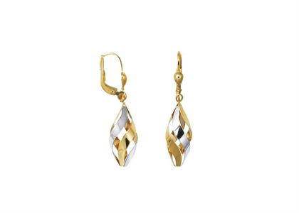 Dual Tone Plated | Chandelier Earrings